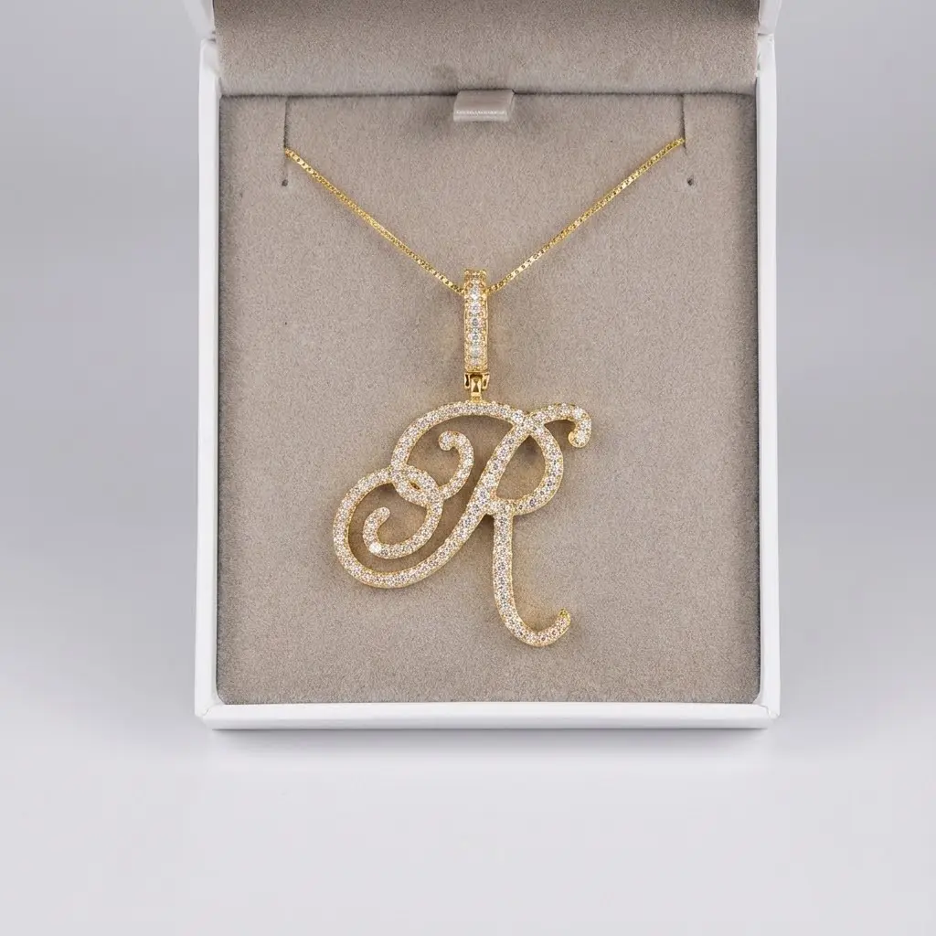 Oversized Letter Chain| Exaggerated Font Necklace| Your Daily Streetwear Vibe
