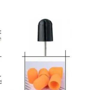 Callus/heel sanding caps and mandrel foot grinding