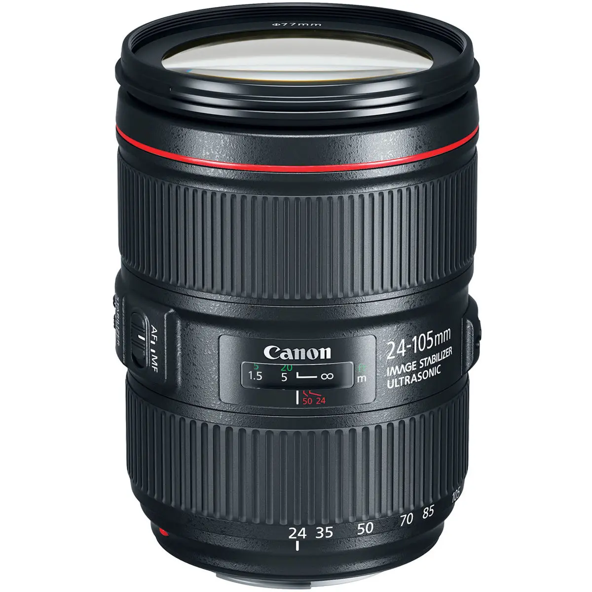 Canon EF 24-105mm f/4L IS II USM Lens, f/4 Constant Aperture, EF Mounts, Aspheric Elements, Weatherproof Camera Lens for DSLR Cameras