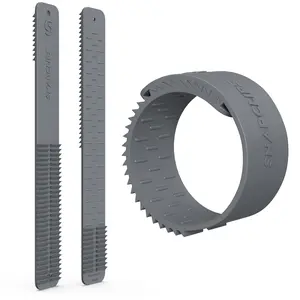 Storage Straps, 6" (Pack of 2), Heavy Duty Extension Cord Organizer Straps, Reusable Cable Ties, Hose Storage, Accessories Holder for Home, Office, Garage Organization