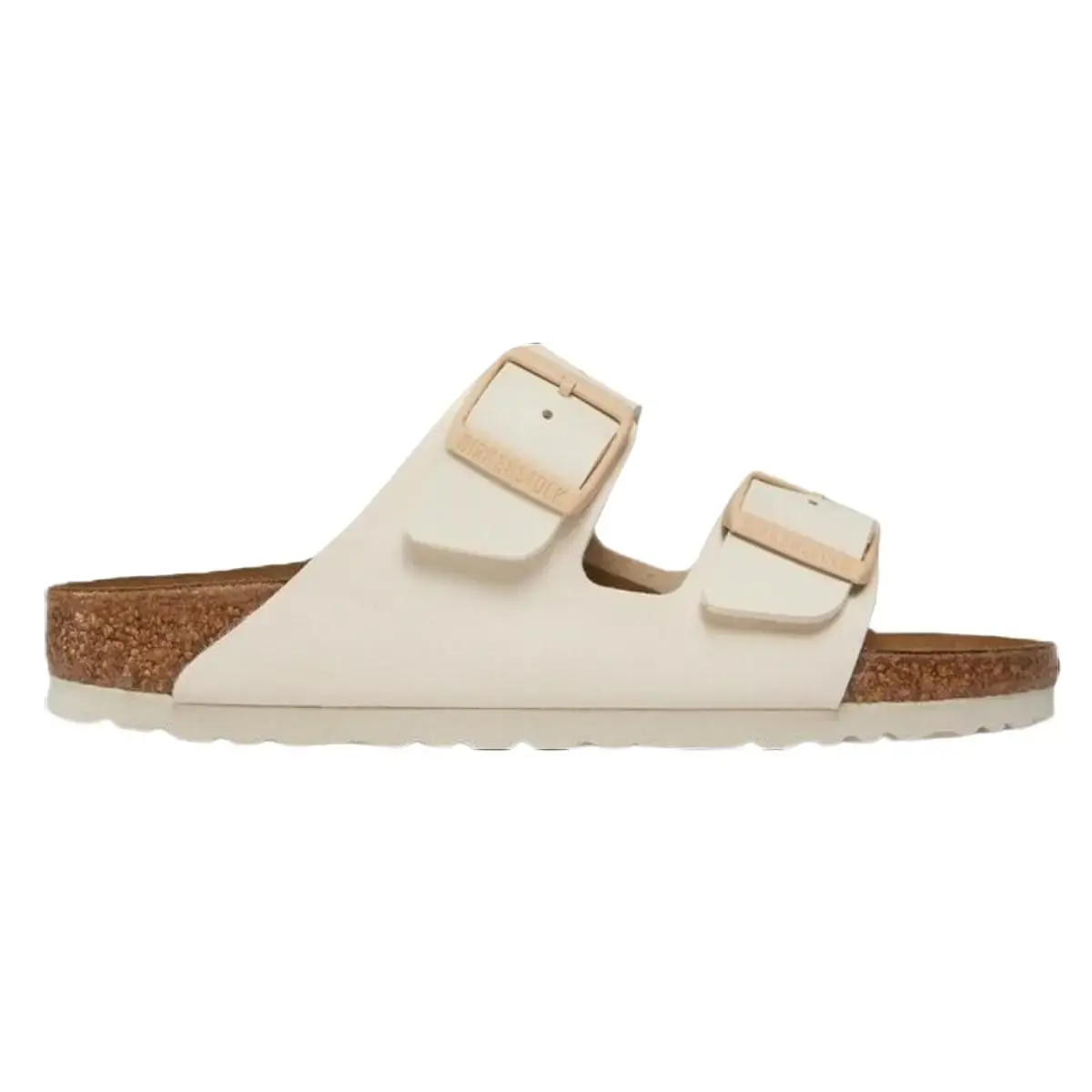 Birkenstock Arizona Birko-Flor Eggshell Men's Fashion Slippers New