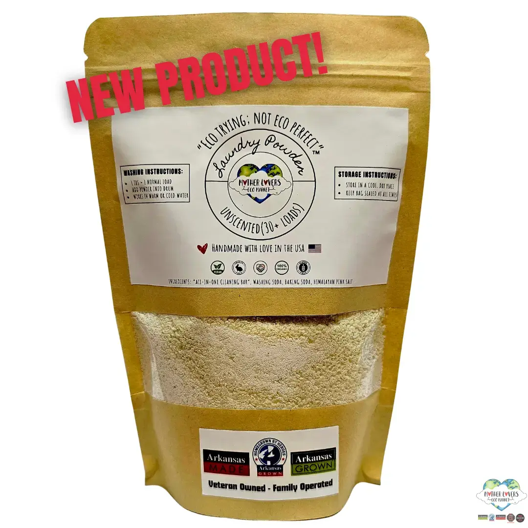 Ultra Clean Laundry Detergent Powder - Mother Lovin - Handmade - Organic - Plant Based - Zero Waste - Eco Friendly