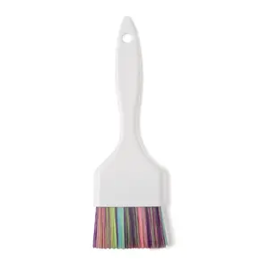 Salon Care Rainbow Bristle Tint Brush, Soft Bristles for Professional Hair Color Application