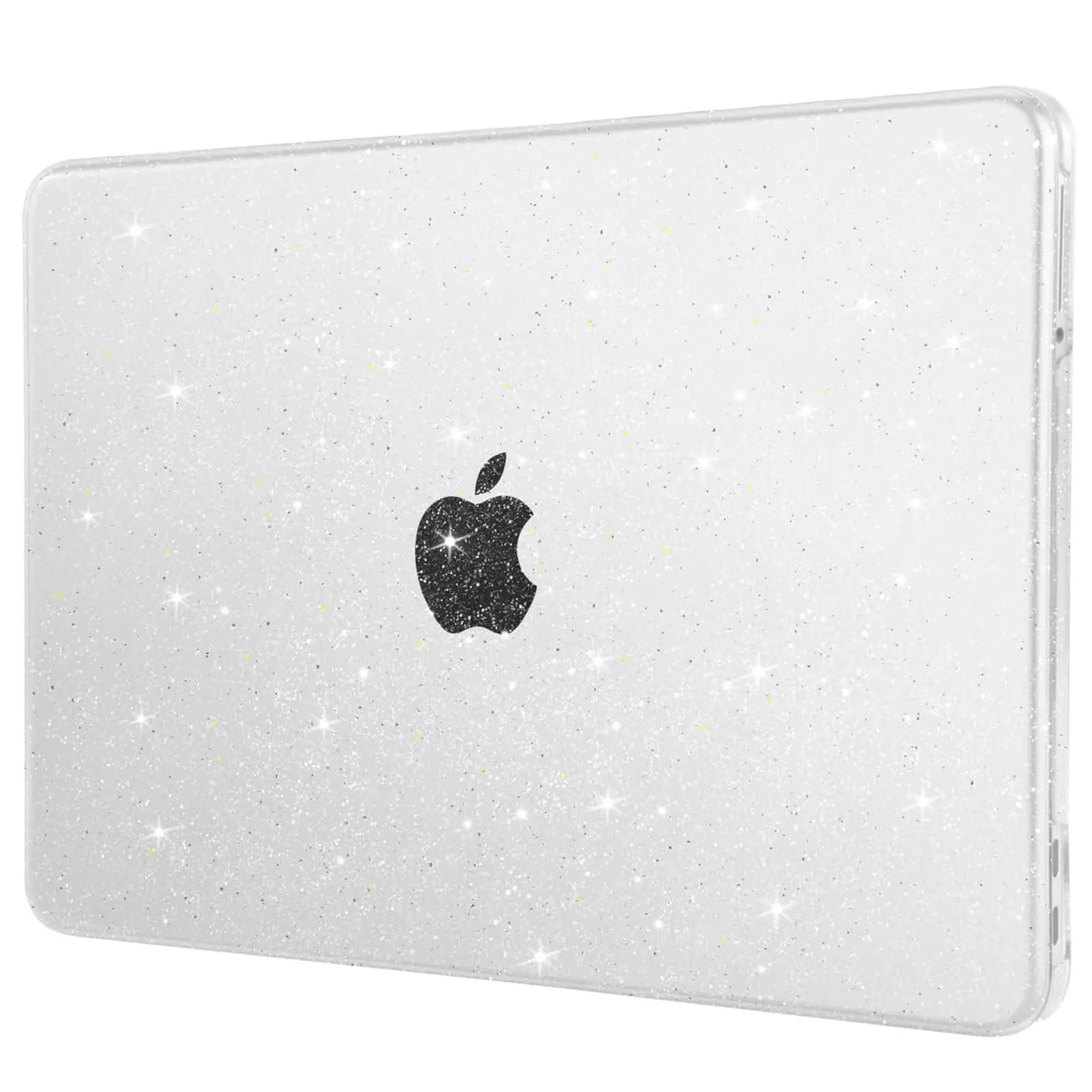 MOSISO Hard Shell Laptop Case for 13-inch MacBook Neo 2026 Release (Model A3404, A18 Pro Chip) - Sparkle Glitter, Flexible, Water-Resistant, Ultra-Thin Protective Cover with Laptop Decor for School, Office Use