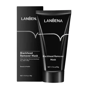 LANBENA Natural Bamboo Charcoal Blackhead Remover Mask Nose Black Head Pore Strips Peel Off Facial Mask Skincare Comfort natural skincare