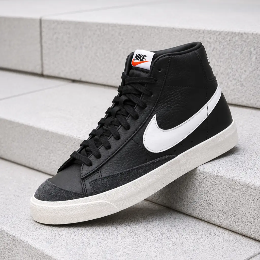 Nike Blazer Mid 77 Vintage Black Sail BQ6806-002 Men's Fashion Sneaker New