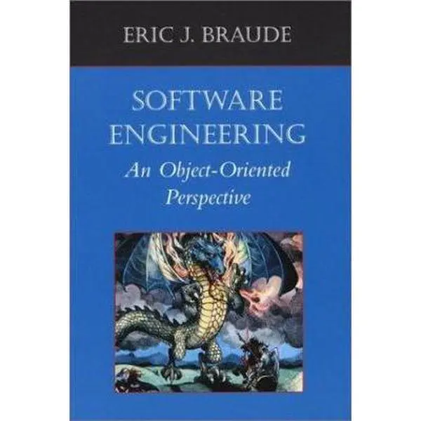 Used Good "Software Engineering" by Eric J. Braude, 560pp Softcover, Wiley Publ., 2.45 lb