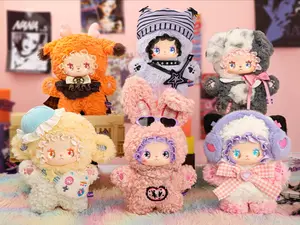 Luck Emma Punk Era Plush Blind Box | 6+1 Hidden | Collectibles Sealed Blind Box