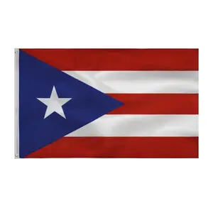 Puerto Rico Flag 3x5 Ft - Quality Polyester with Vivid Colors