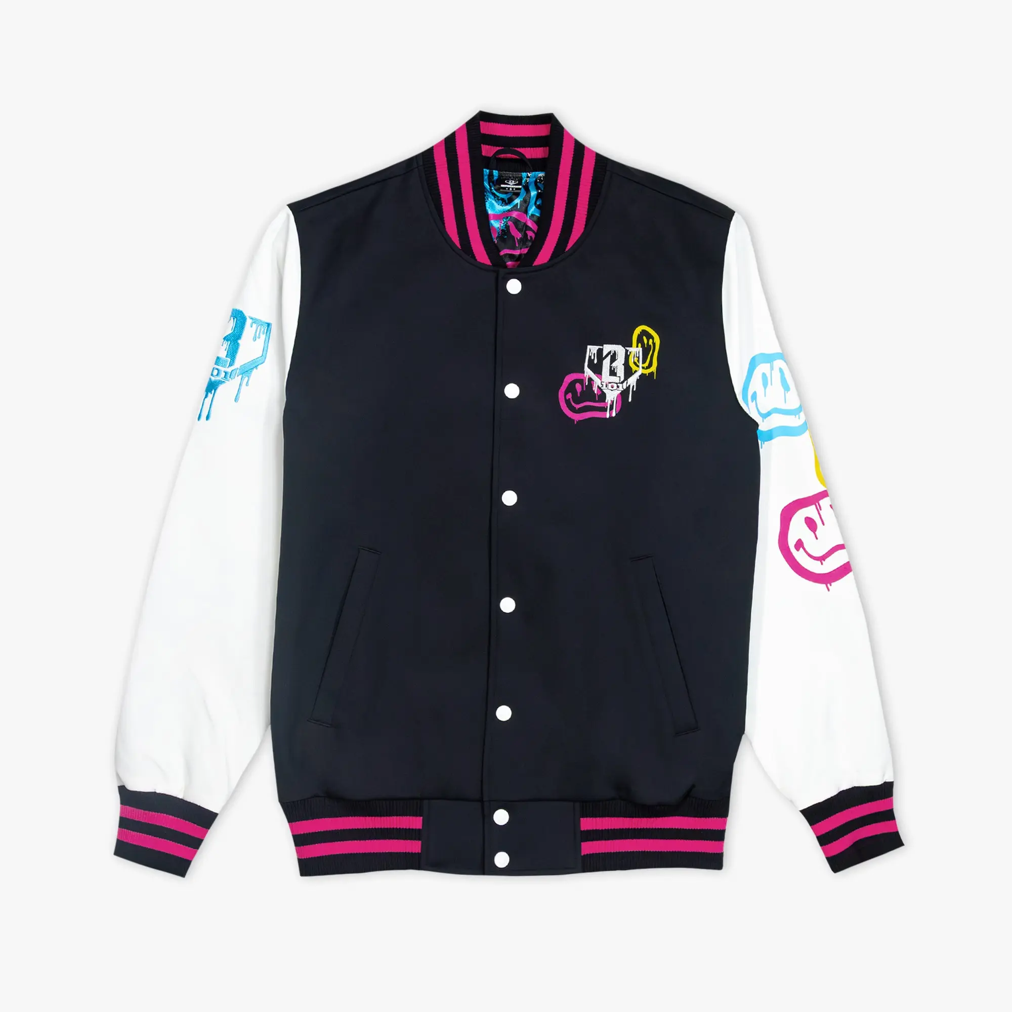 Smiley Slugger Bomber Youth Jacket