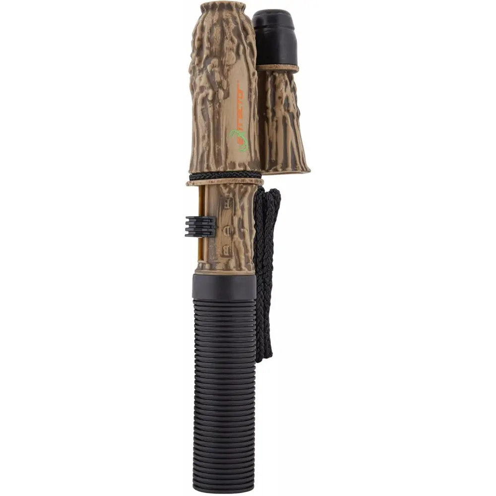 Flextone Outdoor Hunting Realistic Mature & Young Buck Sounds Freeze-Proof Headhunter’s Extractor Deer Game Call, Antler Color, 2.00 x 6.00 x 12.00