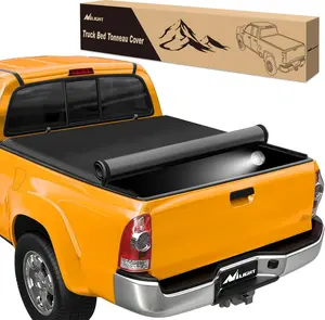 Nilight Soft Roll Up Truck Bed Tonneau Cover Compatible with Toyota Tacoma 2005 2006 2007 2008 2009 2010 2011 2012 2013 2014 2015 5ft Car Accessories  dealsforyoudays