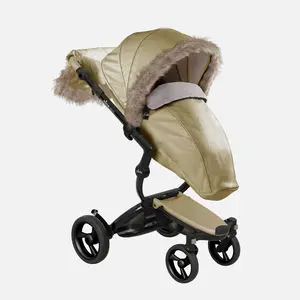 Xari Stroller Winter Cover & Handmuff |  Stroller Canopy Cover | mima xari signature