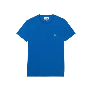 Lacoste Monochrome Cotton Pima Jersey Crew Neck T-Shirt - Men's