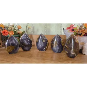 Purple Chalcedony Flame