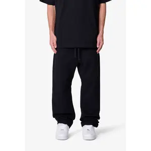mnml Heavy Basic Relaxed Sweatpants - Black