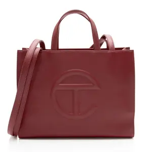 Pre-owned Telfar Leather Tote Bags Faux Medium Shopping Tote