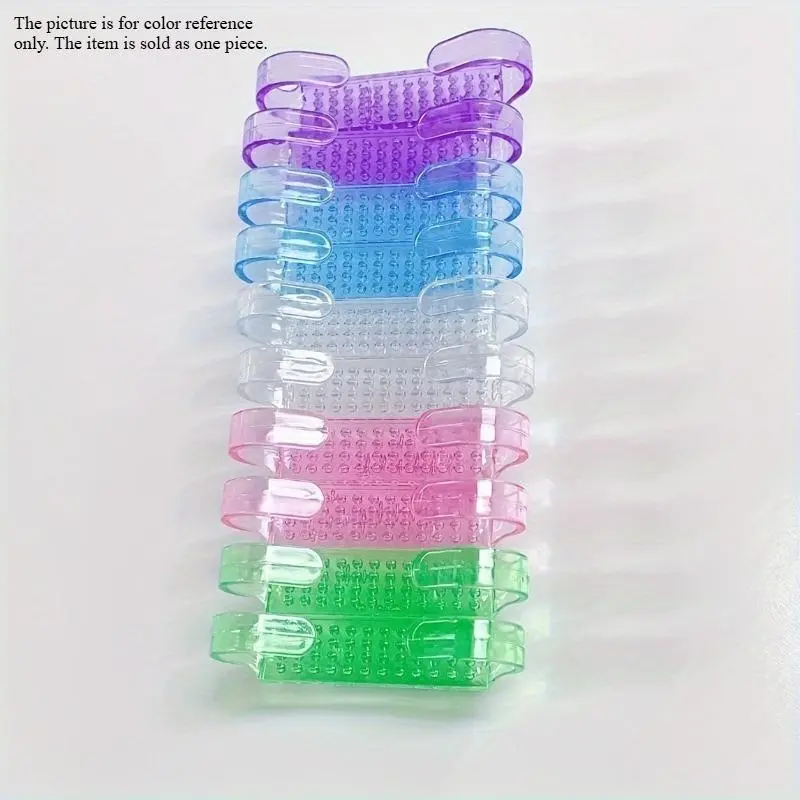 50-piece mini nail cleaning brushes with ergonomic handles, multi-color nail and foot dusting brushes for manicure and pedicure use, portable nail care tools, Fingernail brushes for cleaning under nails