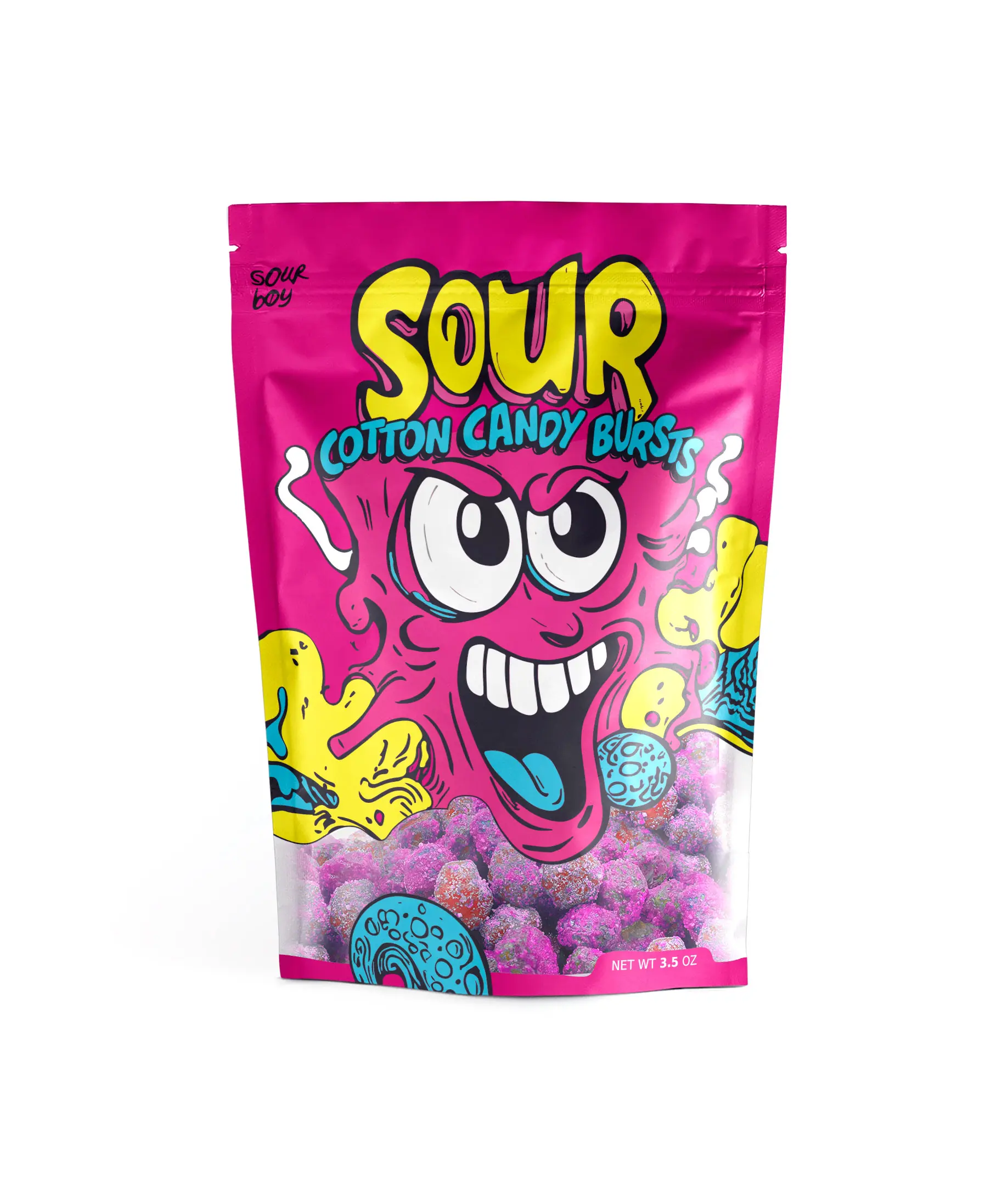 Sour Cotton Candy Gushers