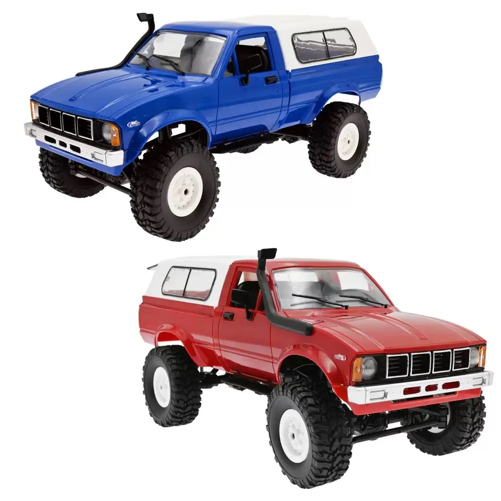 1/16 RC Rock Crawler, 4x4 Remote Control Monster Truck, All-Terrain Off-Road RC Car with Leather Decoration for Indoor & Outdoor Use, Rc Rock Crawlers