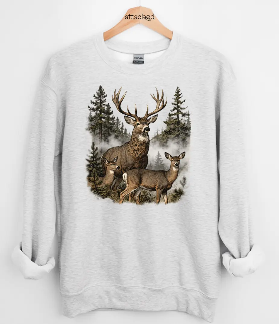 Vintage Deer Graphic Top