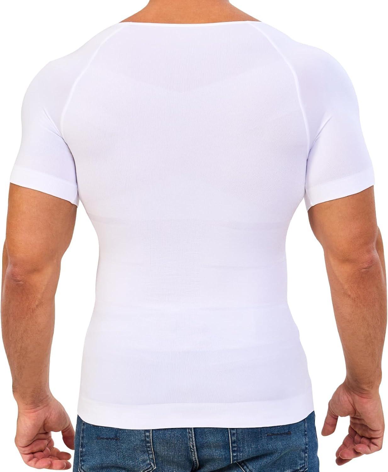 1/2/3/4 Pack Menswear Compression Body Shaper Shapewear Stretchy Short Sleeve Shirt Breathable Lightweight Comfy Workout Tank Top Sports Vest Fitness Tee Gym Exercise Activewear Elastic Formal Fabric Casual Natural Dress Soft Mesh 1/2/3/4 Pack Menswear Compression Body Shaper Shapewear Stretchy Short Sleeve Shirt Breathable Lightweight Comfy Workout Tank Top Sports Vest Fitness Tee Gym Exercise Activewear Elastic Formal Fabric Casual Natural Dress Soft Mesh