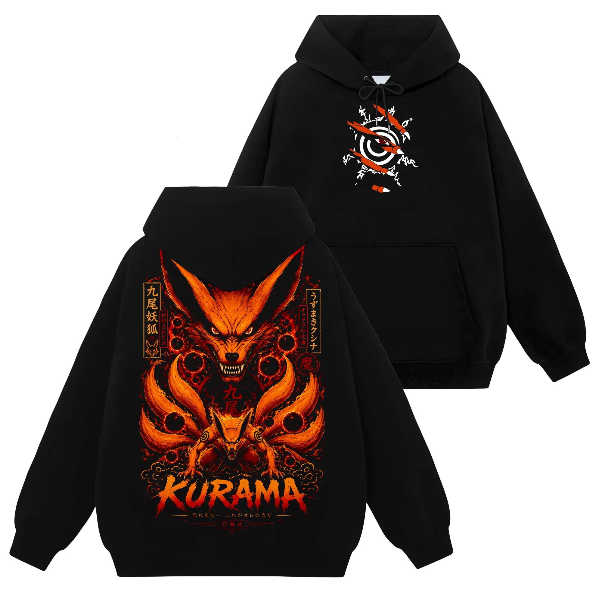 [Shinobi Shop] Limited Kurama Jinchuriki - Naruto Shippuden #261 Hoodie T-Shirt Sweatshirt, Retro Vintage Unisex Graphic 90s Cotton, Gift For Wibu, Anime Manga Y2K Streetwear Apparel Everyday
