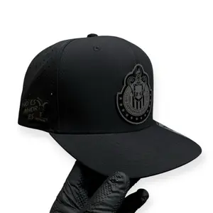 Chivas De Guadalajara Black SnapBack Hat with Red Under Visor Comfortable Polyester Fit for Any Occasion