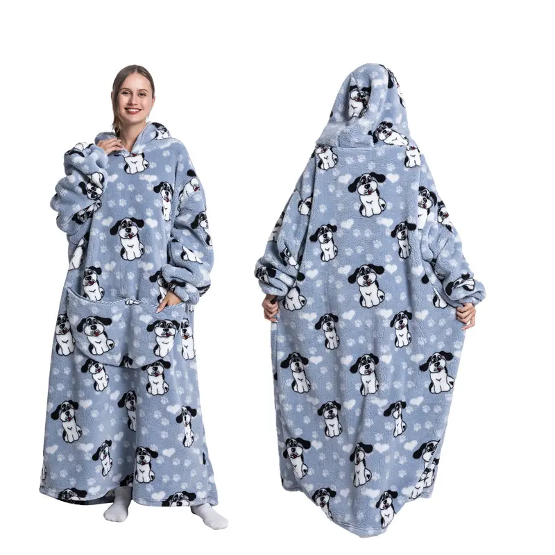 Big eared dog warm clothing