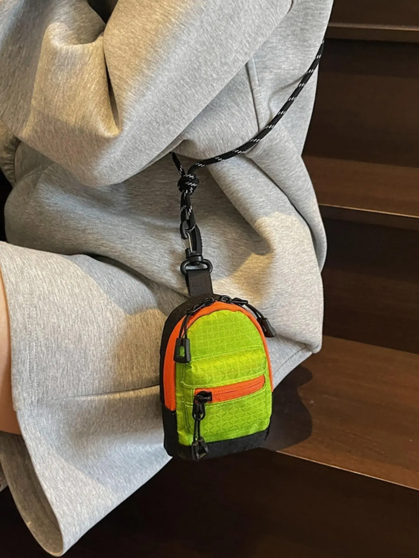 Mini Backpack Design Bag Charm, Cute Bag Charm for Women & Men, Fashion Bag Charms, Fashionable Bag Decoration for Daily Use, Stylish Backpack Charm, Backpack Accessories