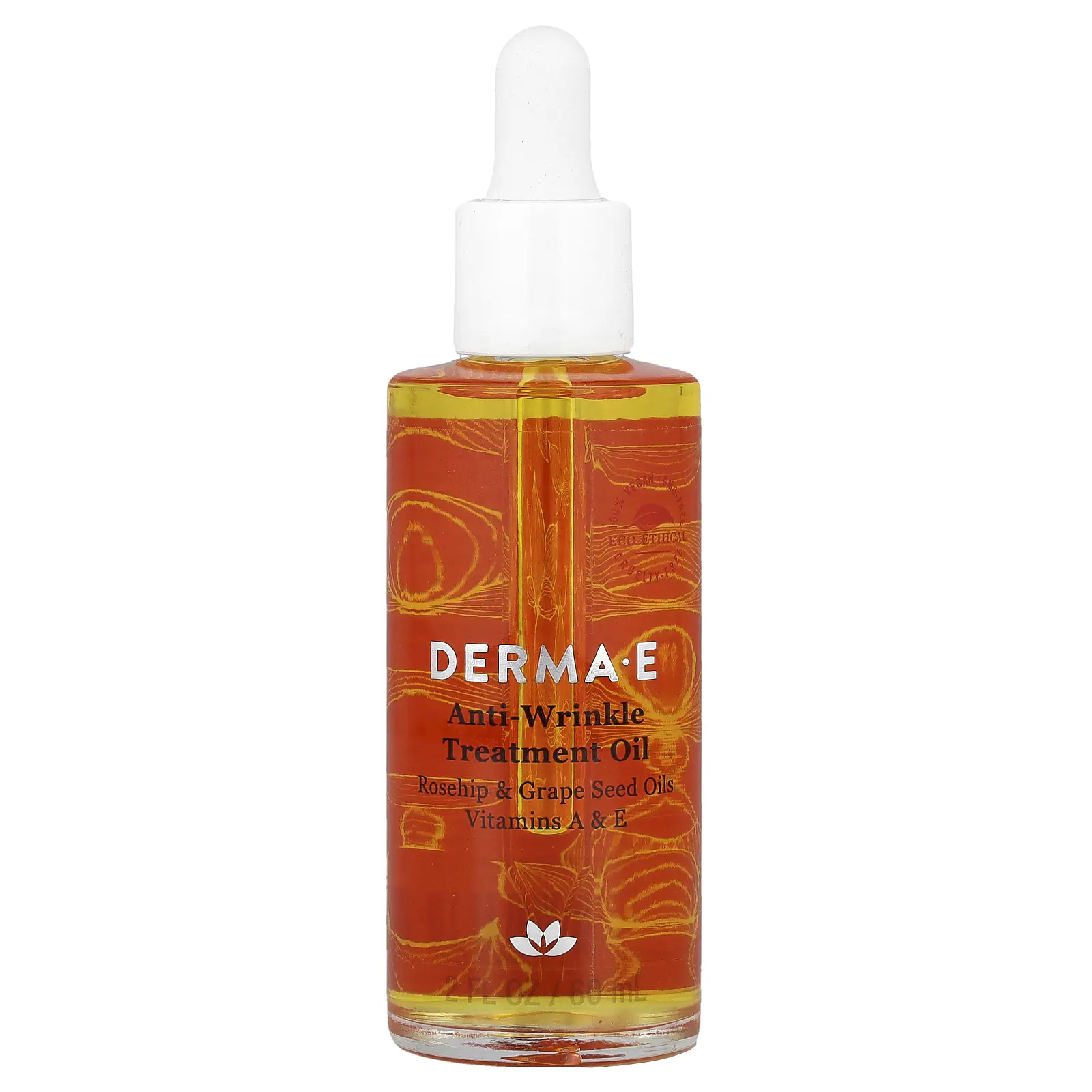 DERMA E Anti-Wrinkle Treatment Oil, 2 fl oz (60 ml)