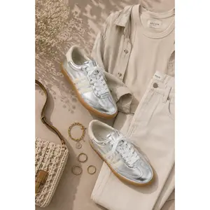 Didi Metallic Lace Sneaker