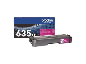 Brother TN635XLM Original High Yield Laser Toner Cartridge Magenta 1 Pack