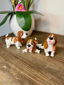 Basset Hound Articulated 3D printed Dog Toy