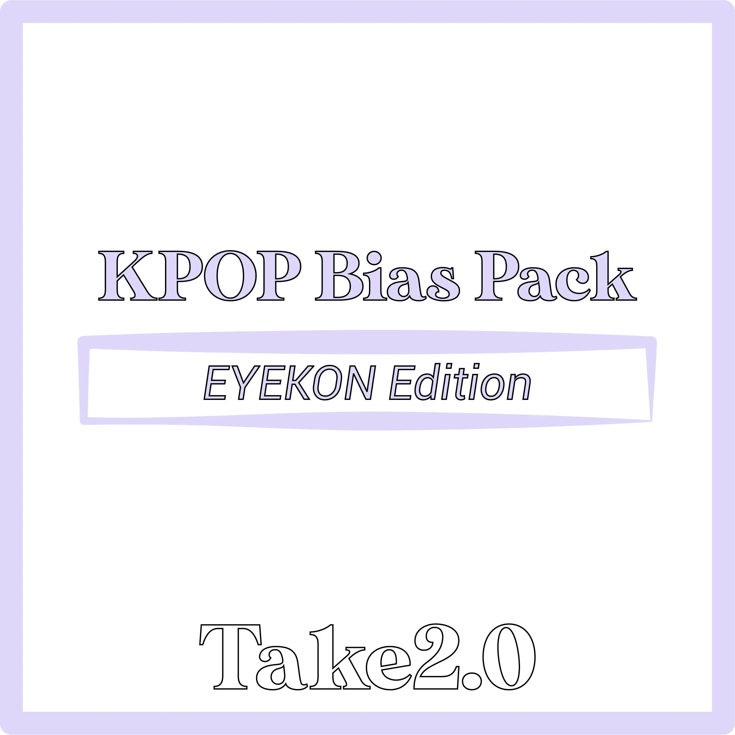 KPOP Bias Pack | EYEKON | Girl Group | Medium | Photo | Stickers | Keychains | Mystery
