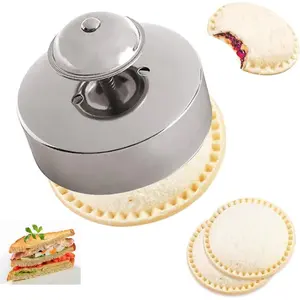 -Grade 304 Stainless Steel Sandwich Sealer and  - Uncrustable Sandwich Maker/PBJ