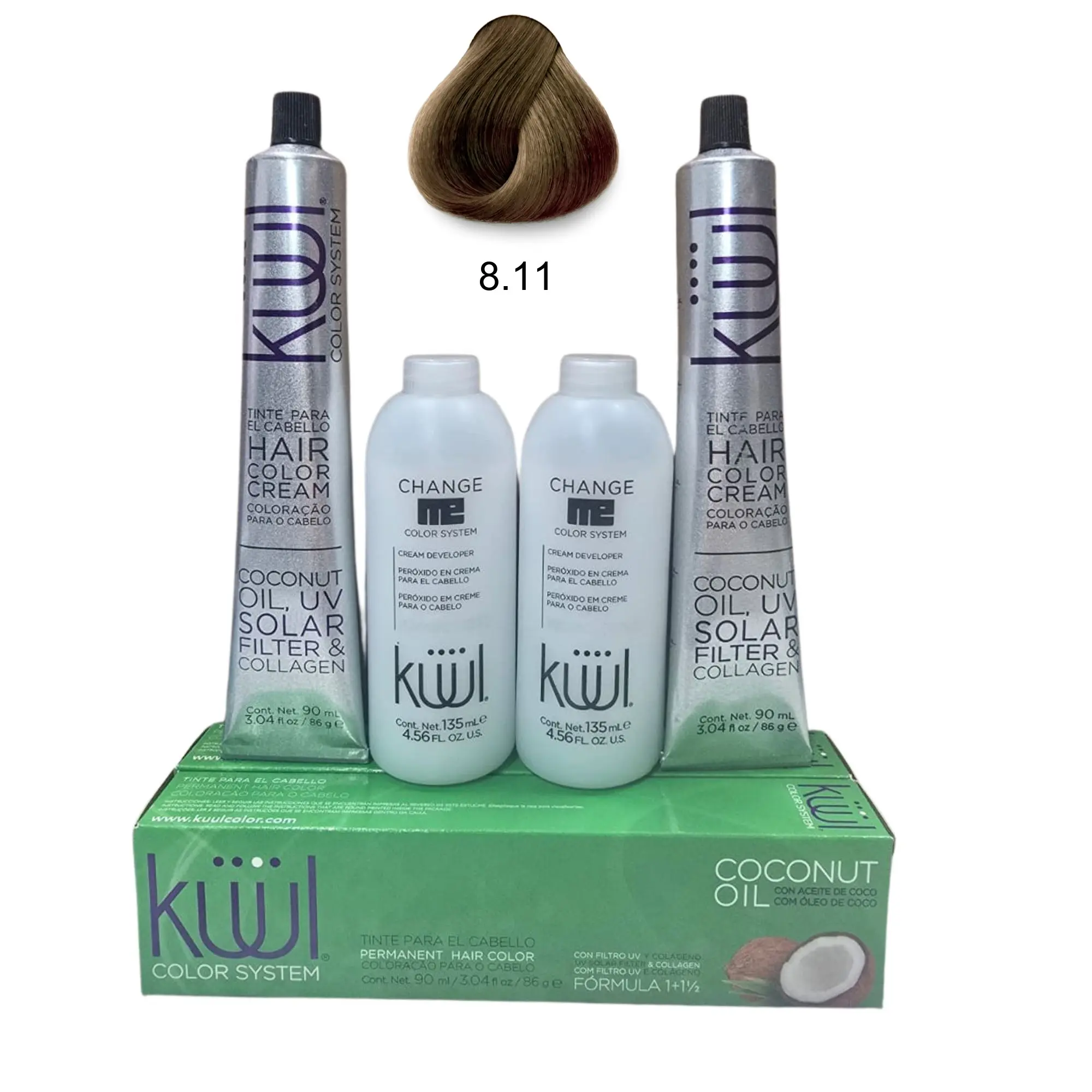 8.11 Light Deep Ash Blonde