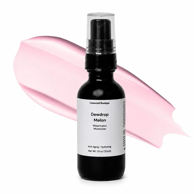 Connected Boutique Dewdrop Watermelon Facial Moisturizer - Hydrate + Vegan Collagen Boost  Daily Hydrating Moisture Evening Dewy Cream