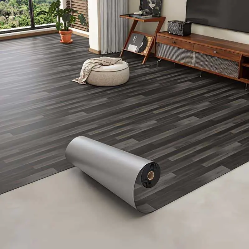 Self-Adhesive Wood Grain PVC Floor Sticker, Non Slip Flooring, Waterproof, Non-Slip, Moisture-Resistant, Ideal for Kitchen, Living Room, Bathroom, Hallway, Wood Pattern