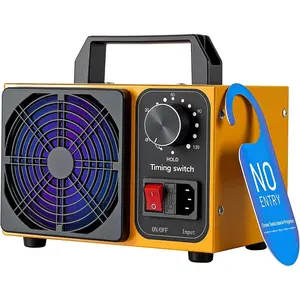 148,000mg/h Dual-Fan Ozone Machine Generator High Capacity Ozone Odor Eliminator Odor Removal Air Purifier Ionizer & Deodorizer for Car, Home, Smoke, Pets, Industrial, Basement, Commercial
