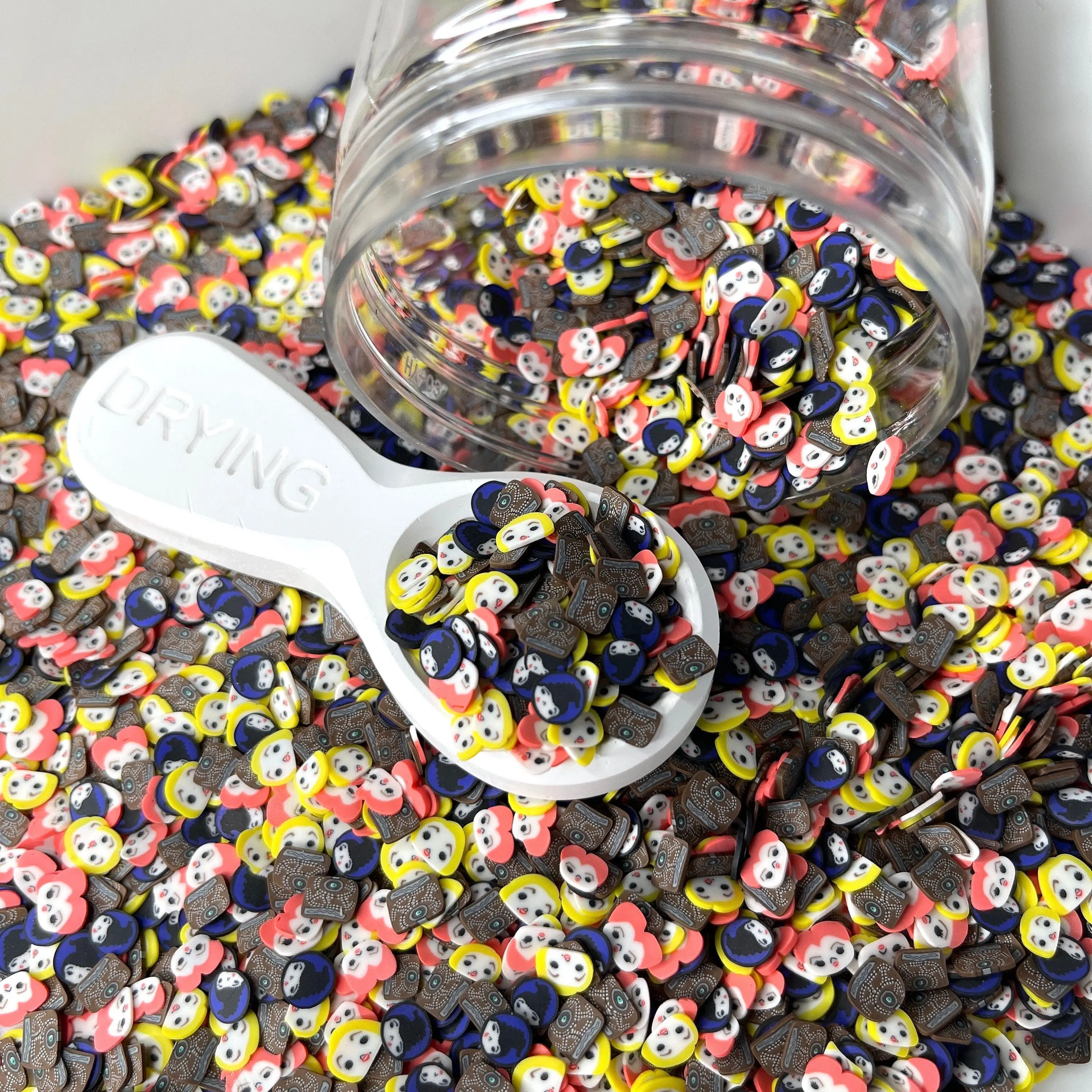 5MM Halloween Mixed Witch Polymer Clay Sprinkle (NOT EDIBLE) D44-19