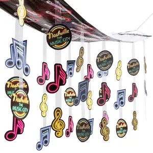 12 Ft. Nashville Music City Hanging Ceiling Decoration
