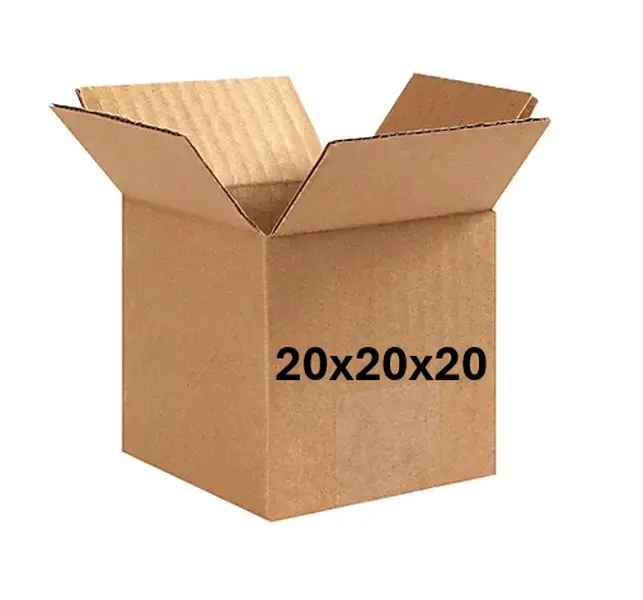 20x20x20 (200 lb strength) | 5 CARDBOARD BOX BUNDLE