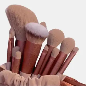 Makeup Brush Set 10/15/18/20 13 Pcs Blending Brush for Foundation, Premium Synthetic Powder Concealer Brushes, Eye & Face Makeup Brushes & Eyeliner Brushes