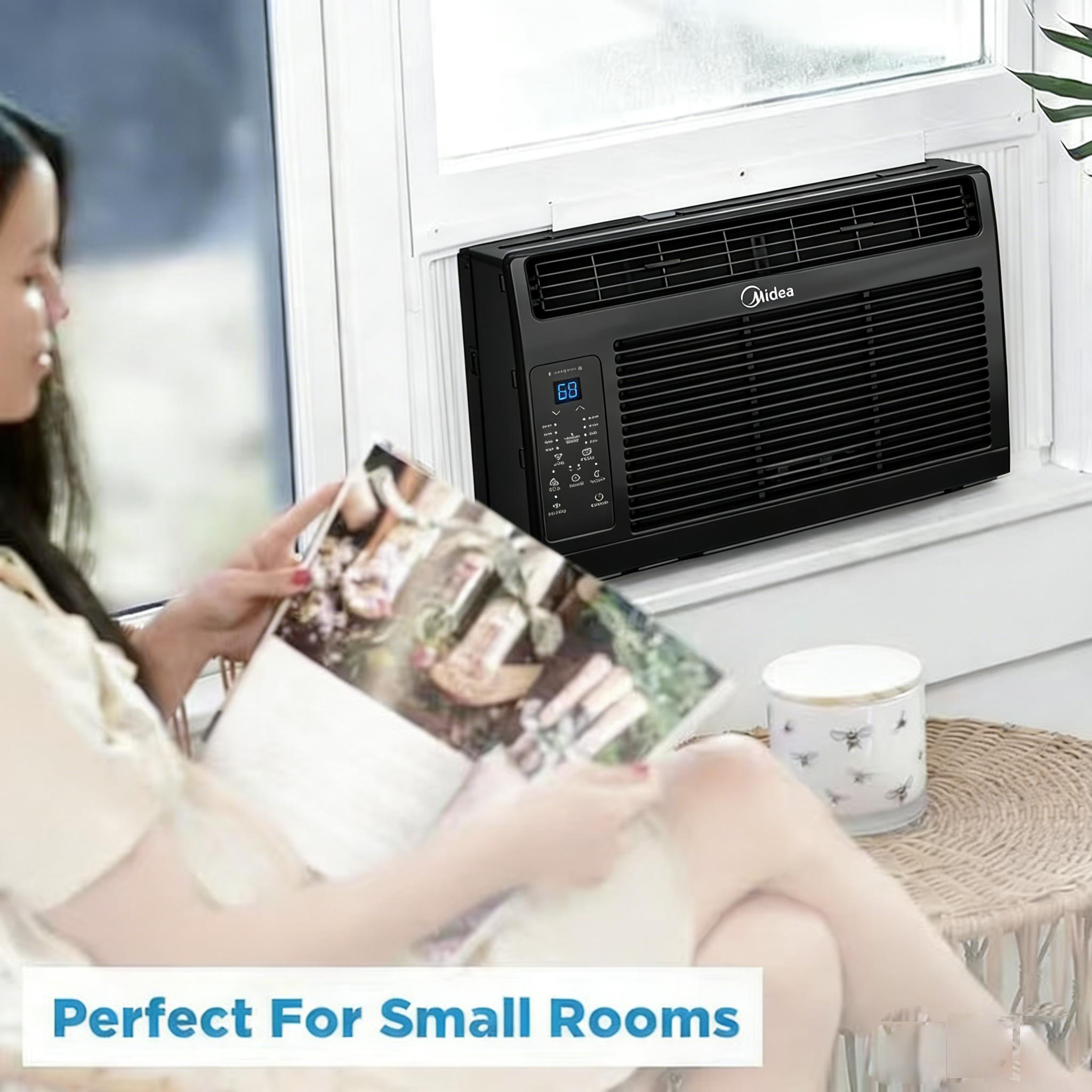 Midea Small Window Air Conditioner 5,000 BTU | Like-New Condition | Energy Efficient AC for Rooms up to 150 Sq Ft Midea Small Window Air Conditioner 5,000 BTU | Like-New Condition | Energy Efficient AC for Rooms up to 150 Sq Ft