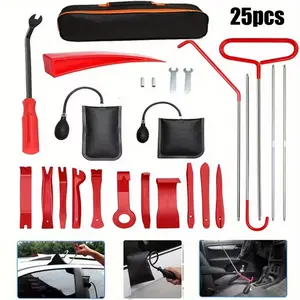 25pcs Portable Emergency Car Repair Tool Set, Multi-function Car Repair Tool ,For Car Repair And Maintenance And Household Uses Car Tool Kit