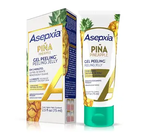 Asepxia Face Peel, Single Pack, Facial Exfoliator Peeling Jelly with Natural Pineapple Enzyme, Non-Abrasive Gentle, Hydrating, Cleansing & Exfoliating Gel-Based Skin Care, 2.5 ounce