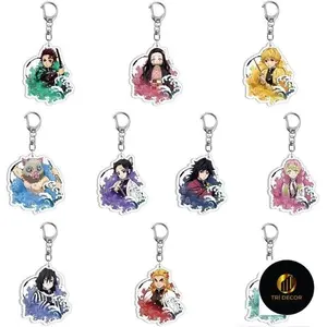 [NEW] Anime-Inspired Acrylic Keychains | Colorful Chibi Cartoon Charms | Bag & Backpack Accessories