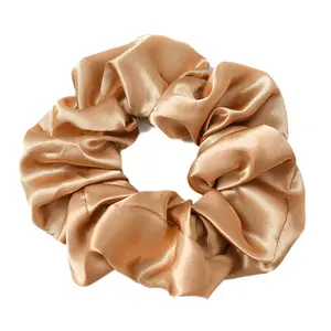 Pizazz 1 Piece Silk Satin Hair Ties Ponytail Holder