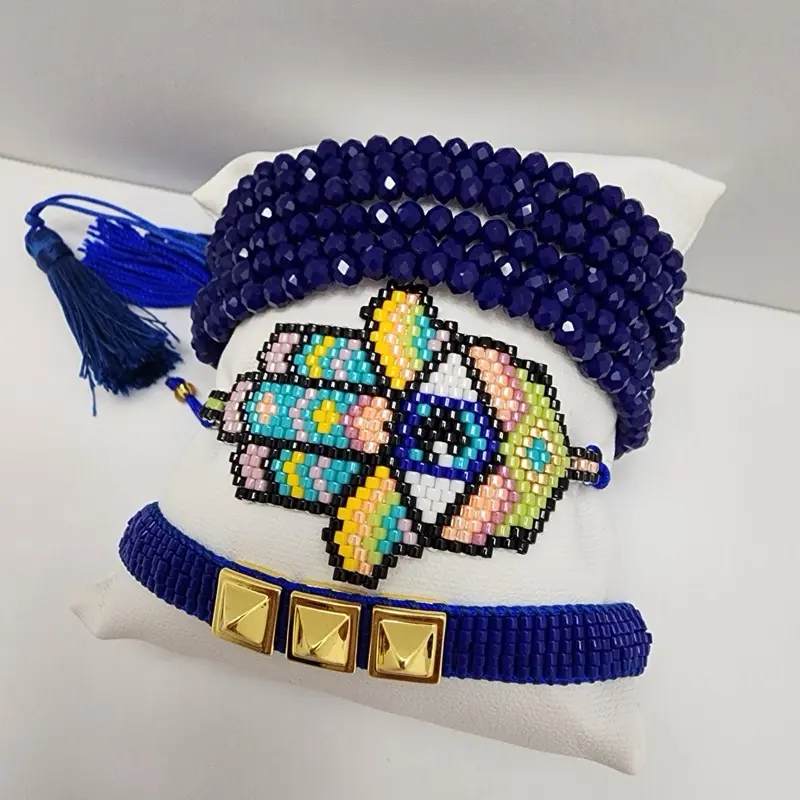 Miyuki & Crystal Bracelet sets ( many options to choose from)